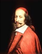 Pierre Mignard Portrait of cardinal Jules Mazarin oil